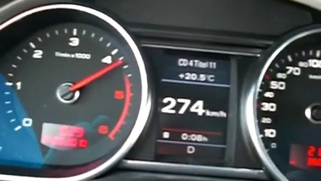 Audi Q7 V12 TDI 277 km h restricted top speed YouTube смотреть онлайн