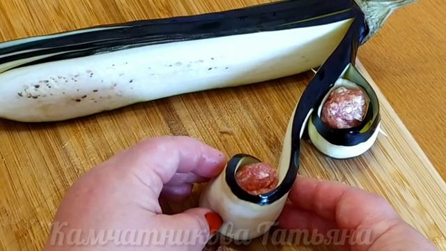 Баклажаны "Павлиний Хвост"! 3 Баклажана и немного мяса! Самые Нежные и Красивые Баклажаны!Это Бомба! смотреть онлайн