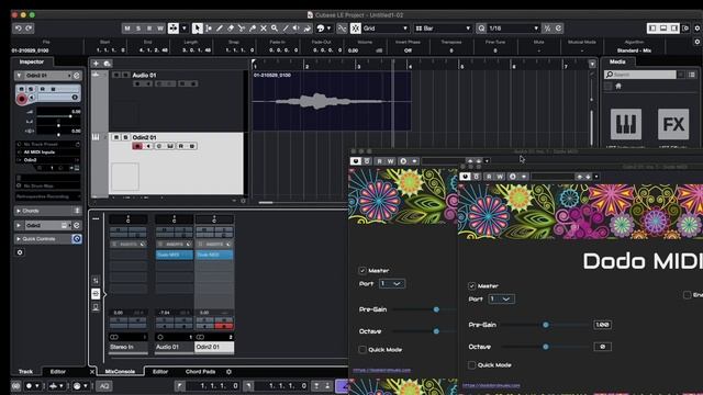 Dodo MIDI 2 - Cubase Quick Start смотреть онлайн