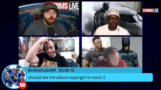 Ben Affleck Returns to the DCEU? - STORMS LIVE!!! смотреть онлайн