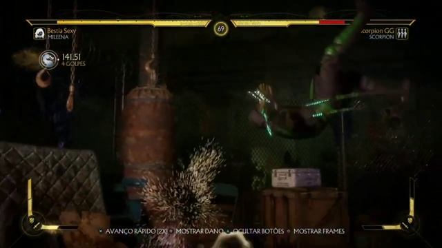MORTAL KOMBAT 11 ONLINE - Scorpion vs Mileena смотреть онлайн