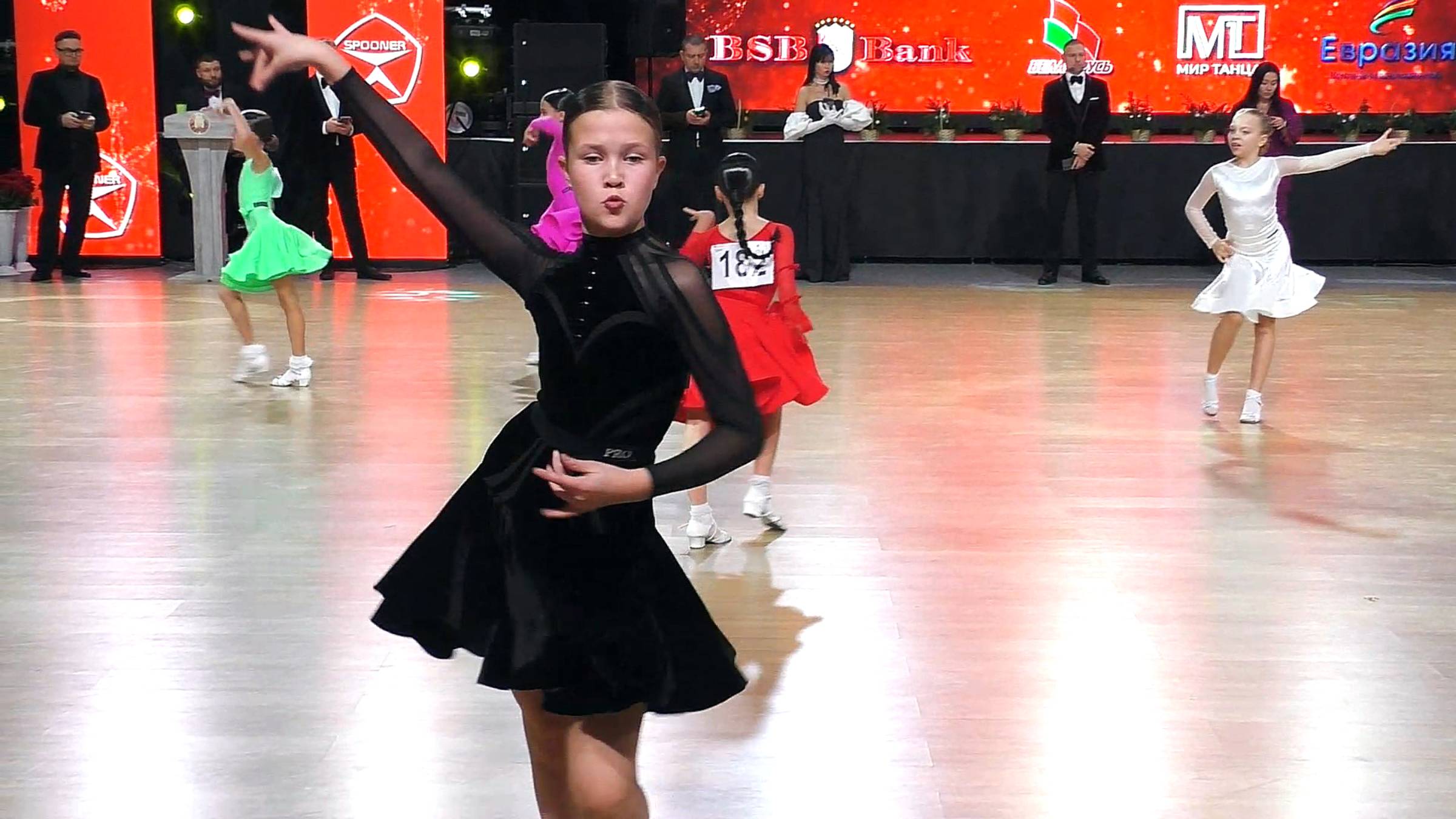 Ча-ча-ча, самба, румба, джайв. Соло Дети-2 La (Open) 1/2. Belarus Open Cup 2024 / бальные танцы смотреть онлайн