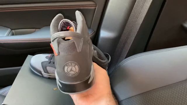 Air Jordan 6 Retro PSG Paris Saint- Germain shoes смотреть онлайн