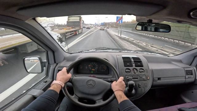 1998 Mercedes Vito W638 | [2.3 D 79HP | POV Test Drive смотреть онлайн