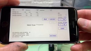 App vs Timegrapher.  (Weichi 1000 vs Watch Tuner Timegrapher)
