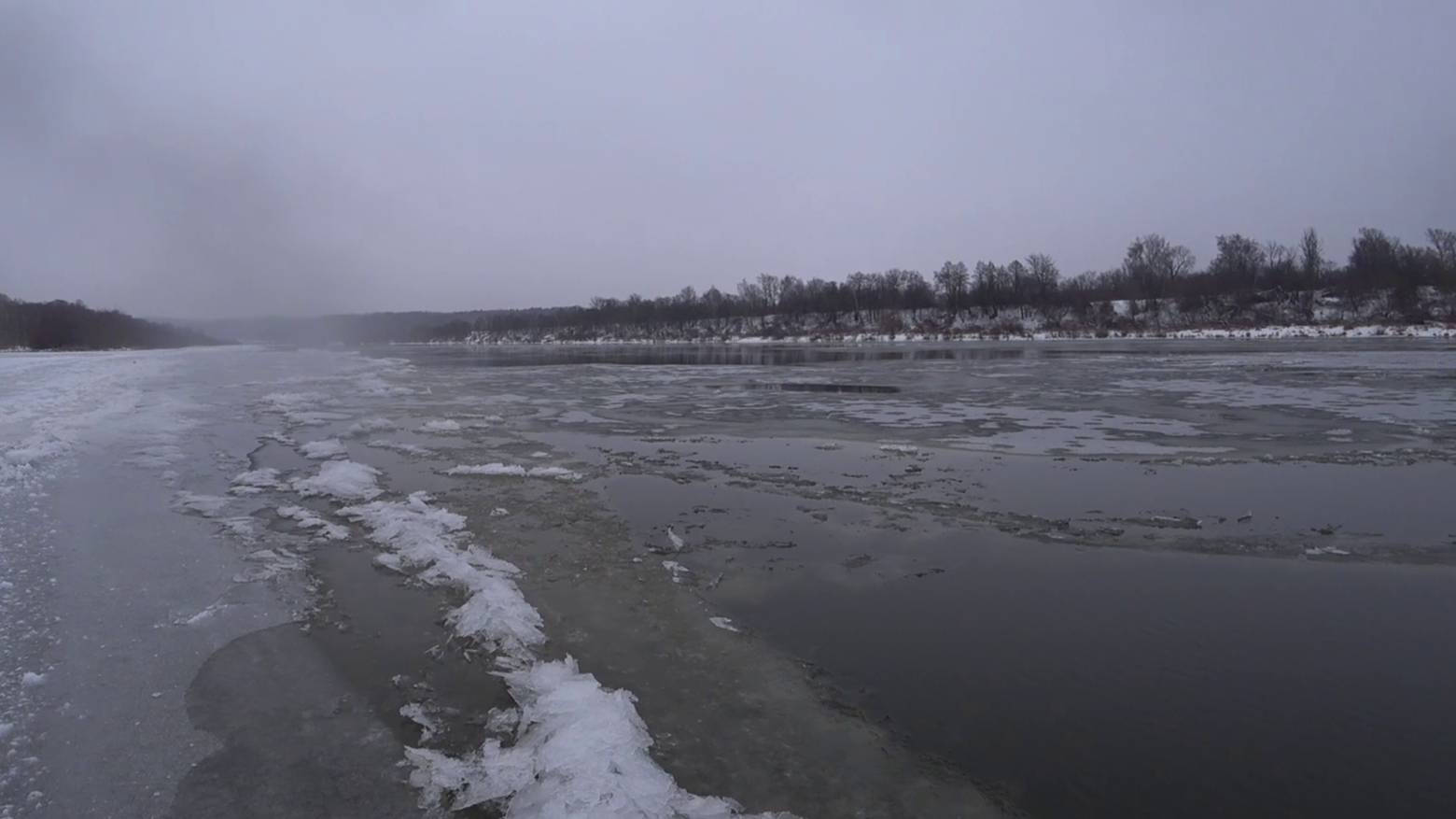КАК НАРАСТАЕТ ЛЁД НА ОКЕ. смотреть онлайн