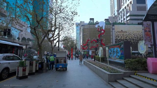 [4K HDR] 2022 Shanghai New Years Holidays Walk ❄️ Xintiandi and Middle Huaihai Road 上海新年假期行 新天地 淮海中 смотреть онлайн