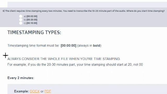 How to pass gotranscript.com test part 1 смотреть онлайн