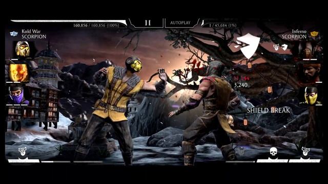 SCORPION MASTERCLASS! How to Stun loop with every Scorpion! MK Mobile смотреть онлайн