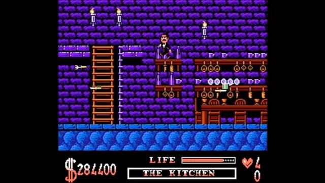 Adventures in the Magic Kingdom The Addams Family NES смотреть онлайн