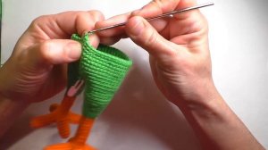 Петух певец крючком - часть 2 - туловище