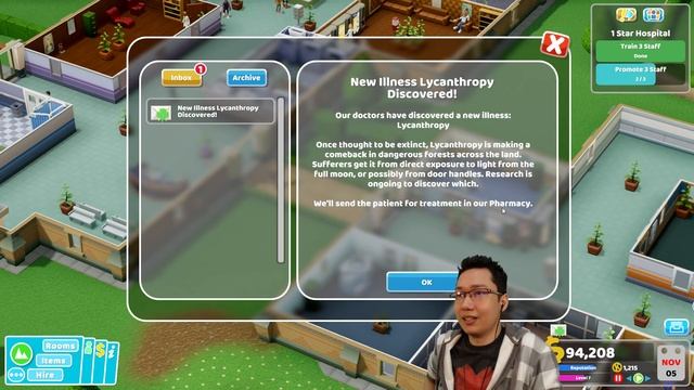 Two Point Hospital ► Mission 3 - Flottering 3 Stars! - [Gameplay & Playthrough] смотреть онлайн