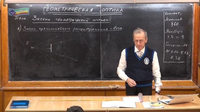 Урок 391. Законы геометрической оптики - 1 смотреть онлайн