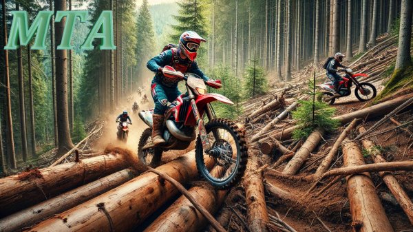 Экстремальный подъем: Кроссовые мотоциклы против гор и лесных преград! 🏍️🌲