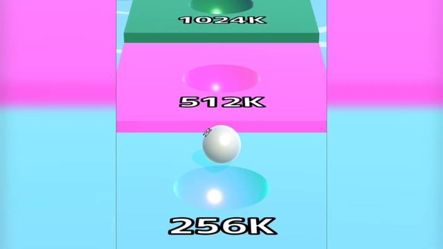 🏀 Ball Run Infinity [[ 2 no. 🏀 in 1024M tile ]] with REVERSE EFFECT iOS gameplay #cutiepie22yt смотреть онлайн