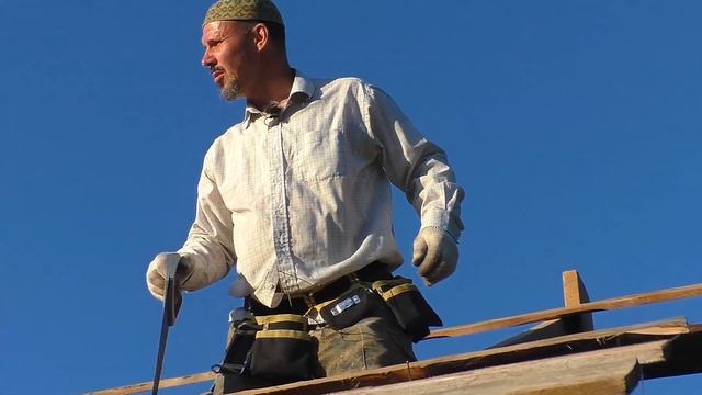 Строим птичник - крыша больше не поедет