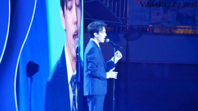 Dimash Qudaibergen - SOS (Slavic Bazaar 2018) 2 fancams + fan meeting / Димаш Кудайберген / 迪玛希 смотреть онлайн