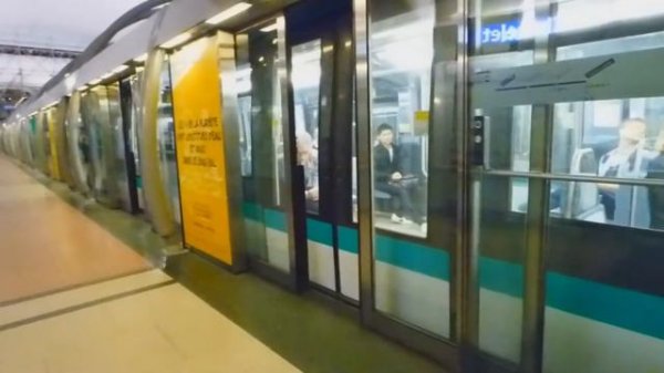 Paris Metro MP89 (Siemens VAL auto) Line 14 - part 3