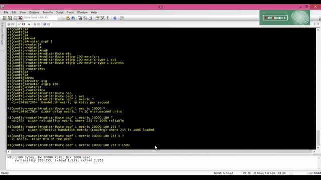 CCNP Route 300-101 Practice Labs (1-EIGRP OSPF Redistribution Sim) смотреть онлайн