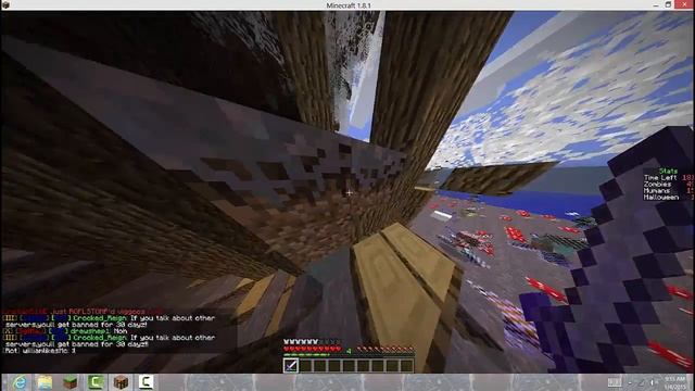 Minecraft mini game: Zombie Infection смотреть онлайн