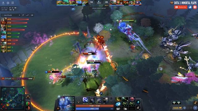 Mirana Off Lane | 7.32c | Pos 3 Mirana Play | Dota 2 Immortal Gameplay смотреть онлайн