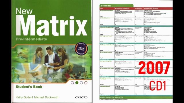 New Matrix Pre-intermediate 2007 CD1 смотреть онлайн