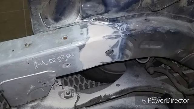 painting and replacement of spars kia part 1 покраска и замена лонжеронов киа часть 1 смотреть онлайн