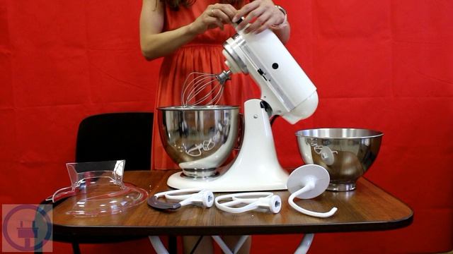Планетарный Миксер KitchenAid Artisan 5KSM175PSELT латте - ОБЗОР смотреть онлайн