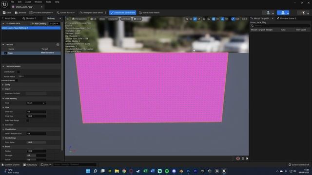 How To Create And Use Cloth Simulation In Unreal Engine 5 (Tutorial) | Flag Physics With Wind In UE смотреть онлайн