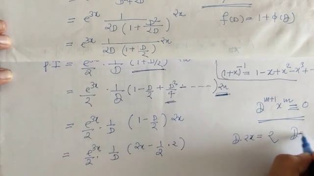 Particular Integral Case 4 || Linear Differential Equation of Higher order смотреть онлайн