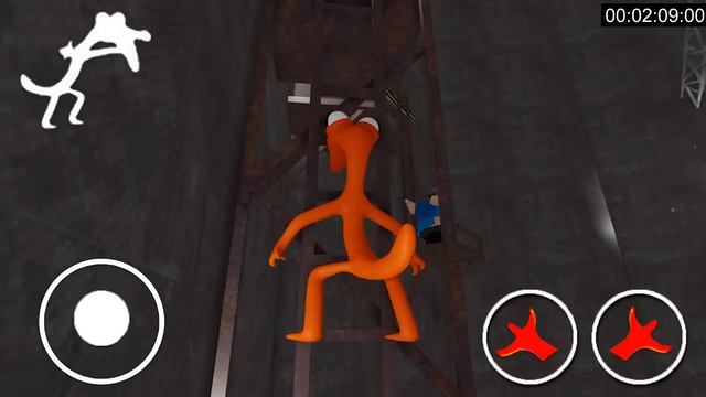RAINBOW FRIENDS ORANGE SPEED RUN SIREN COP'S PRISON OBBY (ROBLOX) смотреть онлайн