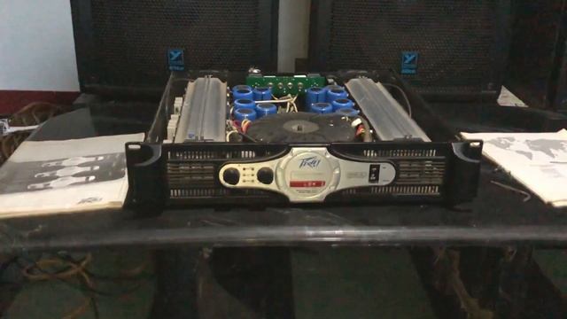 BEDAH POWER AMPLIFIER PEAVEY GPS 3400 ORI USA смотреть онлайн