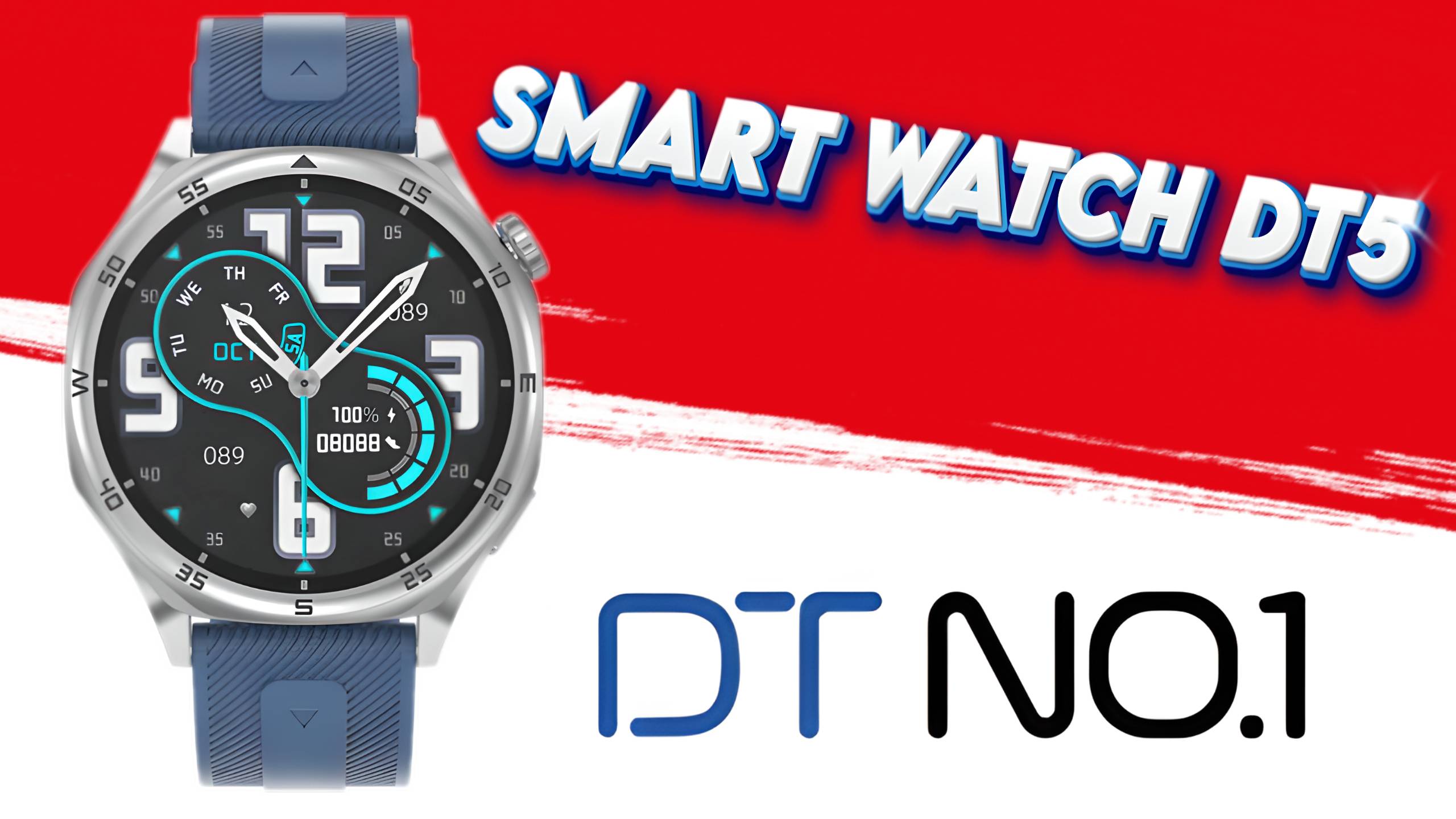 Умные Смарт Часы DT NO.1 SmartWatch DT5 смотреть онлайн