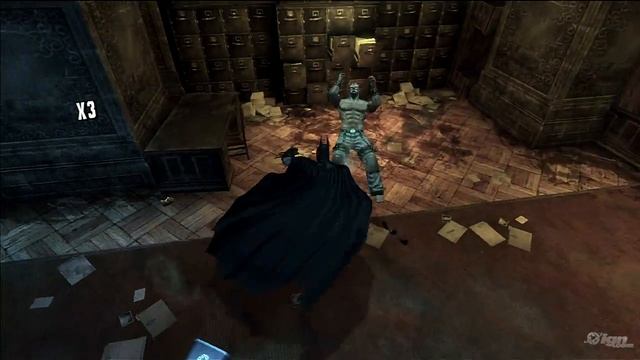 Batman: Arkham Asylum 'Corner move gameplay' TRUE-HD QUALITY смотреть онлайн