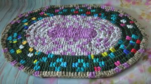 Коврик вязаный из пряжи своими руками. ВТОРАЯ ЖИЗНЬ СТАРЫХ ВЕЩЕЙ. Перерабатываем старое в НОВОЕ.