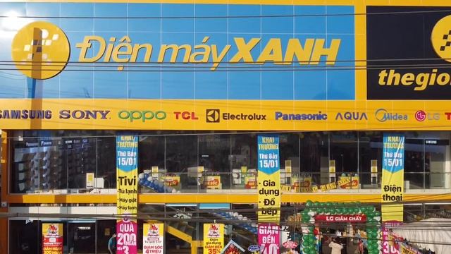 Điện Máy Xanh 2 lầu đầu tiên của Bình Dương смотреть онлайн