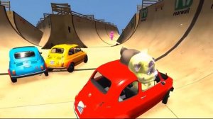 Говорящий Кот Том Мультик Игра про Машинки | Дисней Машинки | Детские Песни