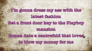 Rockstar By Nickelback (Lyrics)