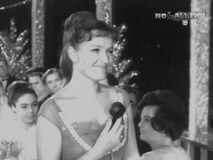 Новогодний "Голубой огонёк" (1967) Встреча 1968-го года. Ведущая Галина Писаренко.