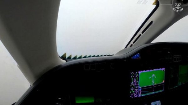 4K || Honda Jet || 2 full flights in Real Time on a cloudy day