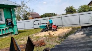 Адаптер АК 1 . Работы по дому и езда по песку.