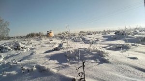 Самодельный снегоход