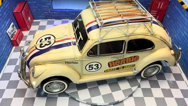 Volkswagen Beetle 53 #car #handmade #volkswagen #retro #herbie
