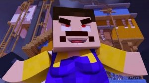 НОВЫЙ ДОМ СОСЕДА! ПРИВЕТ СОСЕД В МАЙНКРАФТ [перезалив]