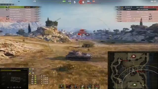 Rheinmetall Skorpion G Немецкая ПТ САУ(Фарм серебра часть 4) смотреть онлайн