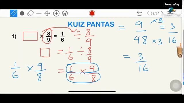 ANU DALAM DARAB PECAHAN (MATEMATIK TAHUN 6) TUISYEN PUZ SK PAUH JAYA смотреть онлайн