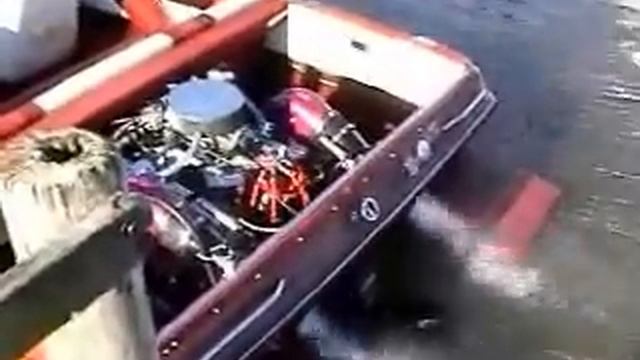 632 Chevy Big Block Boat Engine Startup смотреть онлайн