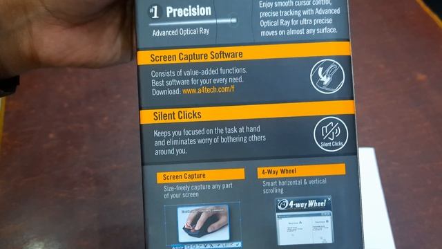 A4tech V-Track N-500FS Silent Click Mouse смотреть онлайн