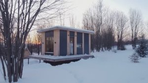 Каркасный дачный дом.