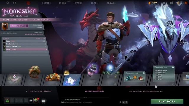 Dota 2 Nemestice Battle Pass 2021 смотреть онлайн
